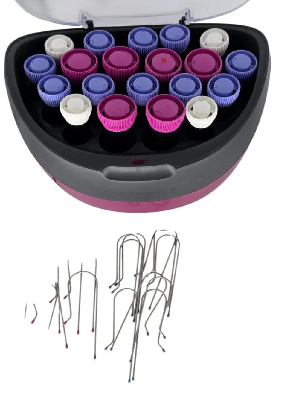 Remington Ionic Hair Setter With 20 Heated Rollers & Clips Type H5600